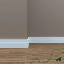 Meu Rodape Wall Stickers - 白色 - 查看 4