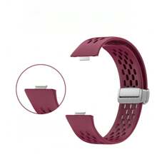 Silikonarmband mit atmungsaktiven Löchern kompatibel mit Huawei Fit 3 Uhr, Fit 3 (Lochstil) als Geschenk für Studenten zum Schulstart