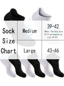 6/10/20/30/50/80 双男士踝袜 M 码和 L 码柔软低帮袜小标签防滑袜