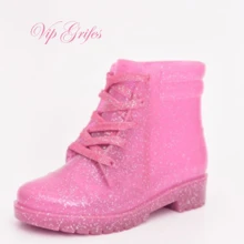 Kids Boots - 淺粉色 - 查看 2