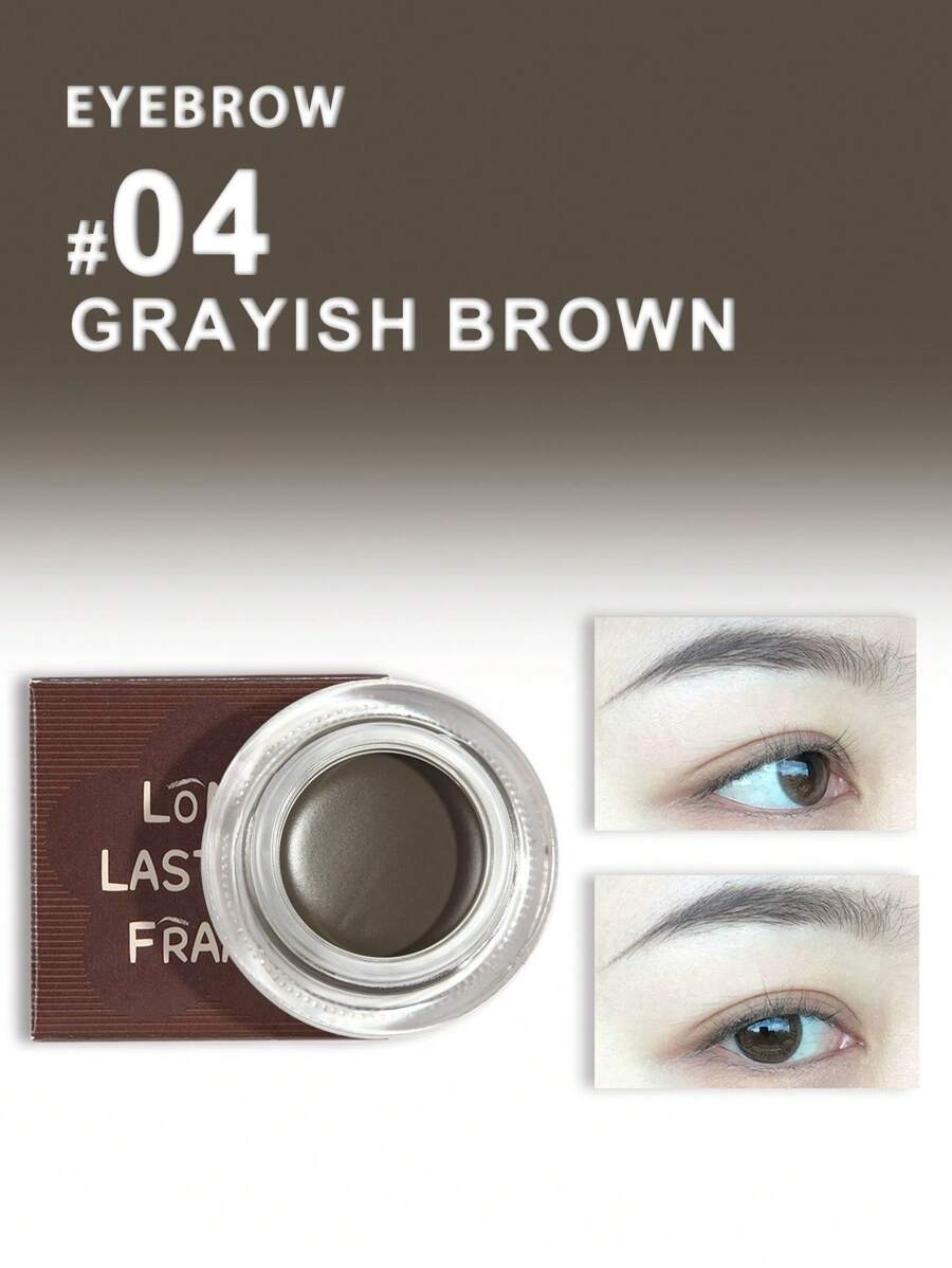 JUDYDOLL LONG LASTING FRAME 3.3g 防水防晕染眉胶，自然造型眉笔，小众特别惊喜新品，与众不同，送给朋友、女朋友、情人节的礼物 - #04 - 查看 1