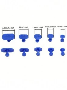 牙科拉手套件 - 可調式拔牙工具未塗裝凹槽修復套件，適用於汽車中的大型和小型凹槽拆除 - 黃色 - 查看 3