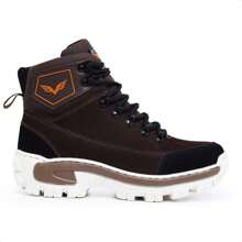 Men Boots - Café integral - Ver 3