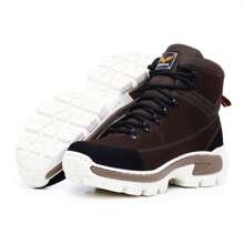 Men Boots - Café integral - Ver 4