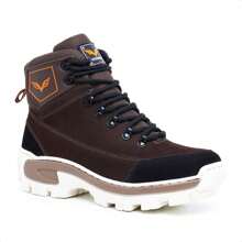 Men Boots - Café integral - Ver 2