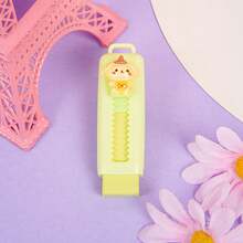 1pc Cartoon Retractable Rubber Eraser, Cute Drawing Exam 4B Stretchable Eraser, Creative Stationery - Multicolor - View 11