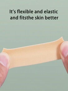 1卷凝胶鞋跟垫，吸盘式鞋跟垫，足部护理垫，隐形防摩擦贴，鞋跟防刮贴，耐磨足垫，防水气泡贴，防止摩擦，促进压力平衡，适用于高跟鞋、皮鞋，透气，带孔鞋跟垫，鞋跟踝部防滑垫，魔术贴 - 米色 - 查看 3