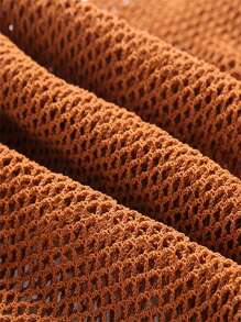 New Professional Hard Mesh Solid Latin Dance Fishnet Stockings Competition Special Pantyhose Sole Non Slip Bone Line Oxford Tights - Camel - View 6