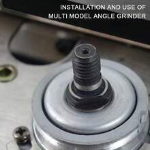 45° Tile Chamfer Stand For 100-Type Angle Grinder Heavy Duty Small Sturdy Chamfering Tool For Ceramic - Silver - View 6