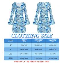 70年代迪斯科女裝，7件套70年代迪斯科派對裙搭配嬉皮服飾配件珠寶 - 彩色 - 查看 2