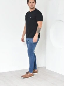 Men Pants - Rửa trung bình - Xem 4