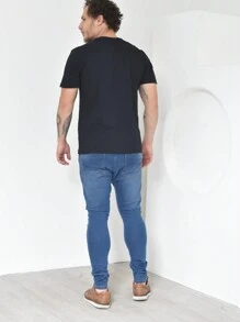 Men Pants - Rửa trung bình - Xem 5