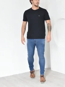 Men Pants - Rửa trung bình - Xem 3