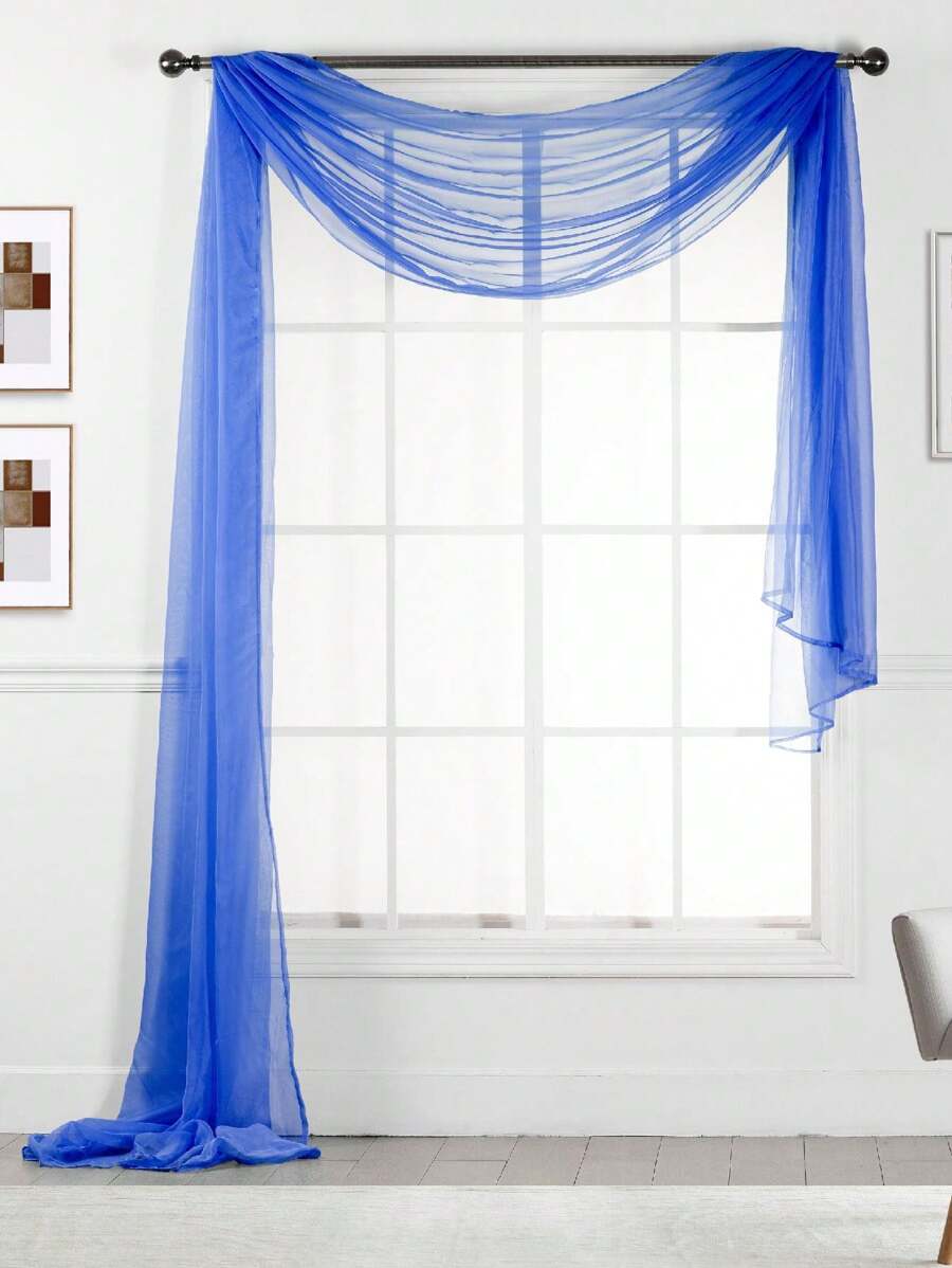 Cenefa de Ventana - azul real - Ver 1