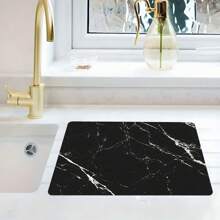 1個石頭碗水槽架，吸水、耐熱的珪藻土水槽托盤，適用於碗、瓶、杯和寵物碗 - 彩色 - 查看 15