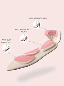 1對透氣鞋墊，可加入鞋跟，防滑