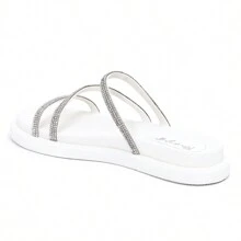 Women Flat Sandals - 白色 - 查看 3