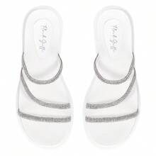 Women Flat Sandals - 白色 - 查看 4