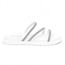 Women Flat Sandals - 白色 - 查看 2