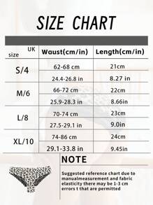 Cueca American Vintage sem Costura de Renda com Estampa de Leopardo, de Seda Gelada, Respirável, com Cintura Baixa - Bege - Ver 5
