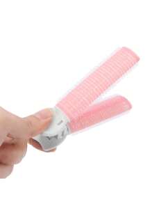 4pcs Fluffy Hair Curlers With Root Clips, No Heat Needed To Create Voluminous Curls, Suitable For Salons, Spas, Travel And Back-To-School/Vacation Occasions - Multicolor - View 8