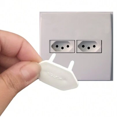 20 Tampa Protetor Tomada Bebe Segurança Contra Choque