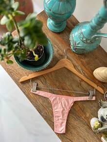 Kit 3 Calcinha Fio Duplo Fio Dental em Poliamida