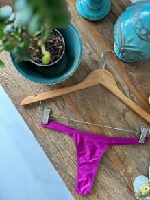 Kit 3 Calcinha Fio Duplo Fio Dental em Poliamida