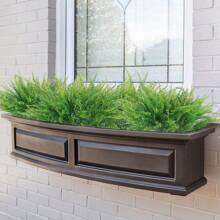 UV Resistant Lifelike Artificial Boston Fern, Plastic Greenery Shrubs For Indoor Outdoors, Faux Ferns Fake Ferns Artificial Plants, Fake Boston Fern For Porch Window Home Decor - Green - View 7