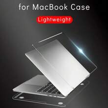 水晶透明保护壳适用于 Macbook，薄型，适用于 MacBook Air 13.3/13.6 A2681/15/11.6 Pro 13.3/14.2 A2442 A2779/16/15.4/16.2 英寸 - 無色 - 查看 10