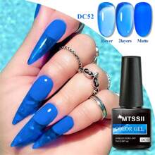 12PCS/Set Translucent Sea Jelly Crystal Gel Amber Color Nail Polish With Sheer Ice Clear Effect - Soak Off UV/LED Gel For DIY Manicure With Gifts Box Nails - Nhiều màu - Xem 5