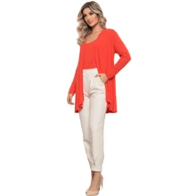 Scaraboto Women Jackets - Đỏ - Xem 6