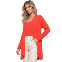 Scaraboto Women Jackets - Đỏ - Xem 4