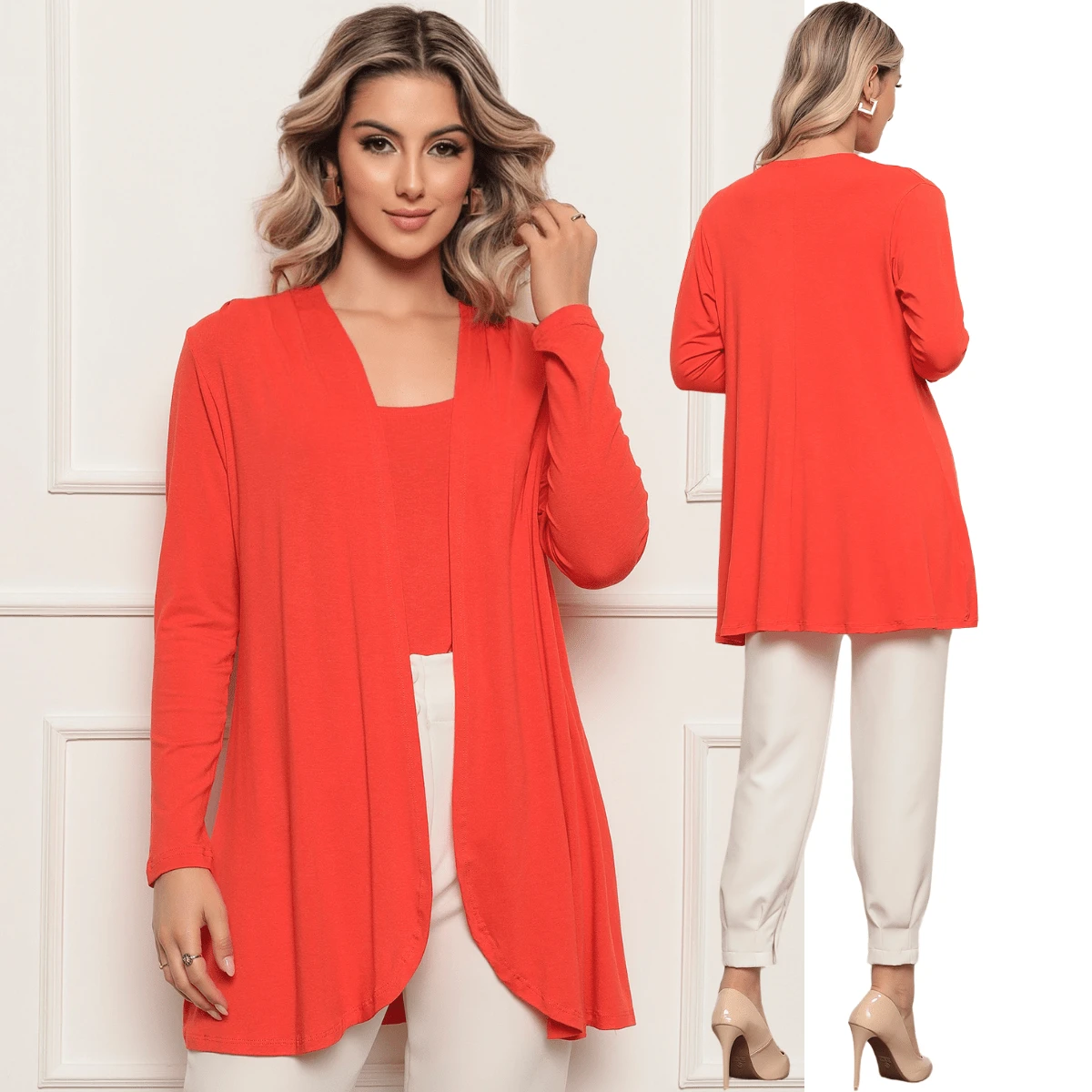 Scaraboto Women Jackets - Đỏ - Xem 1