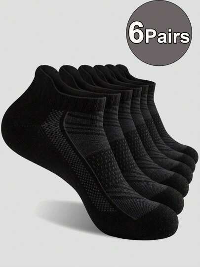 6/10/20/30/50/80 Pairs Men Ankle Socks Size M & L Soft Low Cut Socks Small Tab Non-Slip Socks