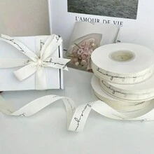 1 cuộn, 1377,95 inch Vải tiếng Anh Dây đóng gói quà tặng Ruy băng Quà tặng đơn giản Ruy băng hoa nghệ thuật Ràng buộc Ruy băng trang trí Bánh đóng gói Nơ ruy băng, Ruy băng cho bó hoa, Đồ thủ công, Vải, Chất liệu bó hoa cưới thủ công, Vật liệu đóng gói quà tặng - Nghệ thuật vải - một cuộn ruy băng tiếng Anh - Xem 4