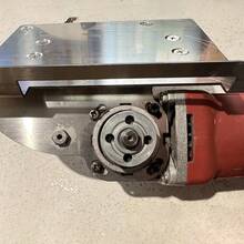 45° Tile Chamfer Stand For 100-Type Angle Grinder Heavy Duty Small Sturdy Chamfering Tool For Ceramic - Silver - View 9