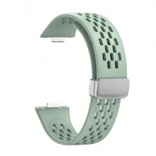 Silikonarmband mit atmungsaktiven Löchern kompatibel mit Huawei Fit 3 Uhr, Fit 3 (Lochstil) als Geschenk für Studenten zum Schulstart