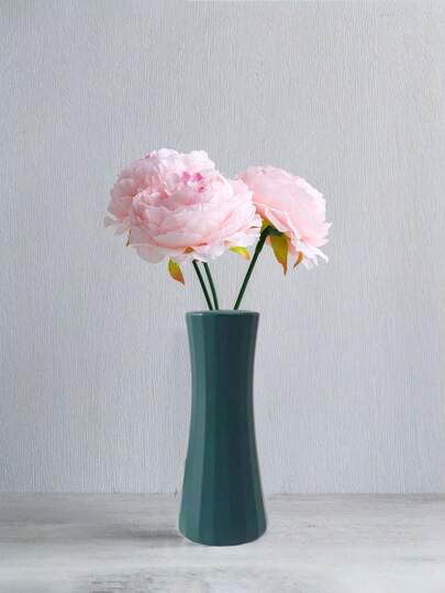 1pc Vase Living Room Bloemen Arrangement, Hydroponic Vase, Luxe Feeling, Plastic Flower Home ation, Moderne Minimalist Bureau Unbreakable Creative Shape, Wedding Holiday Halloween Office Birthday Graduation Glass view 6