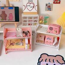 Desktop Storage Racks - สีขาว - ดู 2