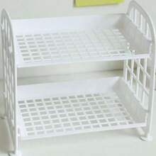 Desktop Storage Racks - สีขาว - ดู 3