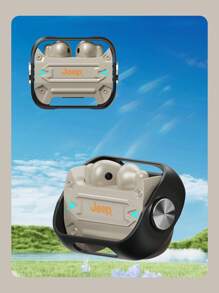 Jeep JP EW001 Bezprzewodowe słuchawki TWS Słuchawki douszne Słuchawki o niskim opóźnieniu Sportowy zestaw słuchawkowy HiFi z mikrofonem Połączenie HD