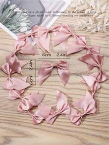 20入組緞帶蝴蝶結節日裝飾禮品包裝飾品DIY手工材料，適用於禮品裝飾、禮品包裝、派對裝飾、發夾和頭帶製作 - 多色 - 查看 2