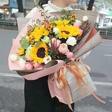 20 piezas 'Fuentes en inglés' Papel de envolver flores, papel para ramo de flores impermeable para floristería, manualidades DIY, varios colores, doble faz, papel para envolver flores, papel impermeable para ramo de flores de floristería, papel de envolver regalos, manualidades DIY - Multicolor - Ver 3