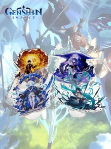 Tượng đứng, Đồ trang trí Acrylic trò chơi, Bộ sưu tập mô hình ngoại vi, Trang trí bàn Quà tặng tốt nhất - Nhiều màu - Xem 1