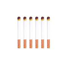 Cigarrillos falsos con humo - 3.25 pulgadas - Imitación de cigarrillos con un aspecto realista que emiten humo - Accesorio para broma, disfraz de Halloween, película o obra de teatro - Divertido regalo para bromas, juguete de novedad - Multicolor - Ver 5