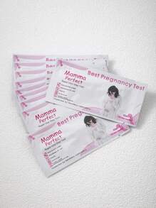 Tiras de prueba de embarazo temprano HCG, 10 piezas/30 piezas, kit de prueba de uso doméstico rápido, paquete a granel