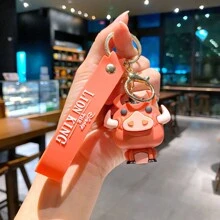 Mufasa  Timon Pumbaa Rafiki Keychain Cute Cartoon Animal Doll Key Chain Ring Bag Backpack Charm Car Key Pendant Boys Girls Gift - Multicolor - View 14