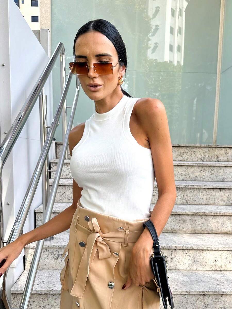 Women T-Shirts - 白色 - 查看 1