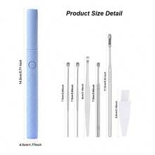 1 Dụng Cụ Lấy Ráy Tai Có Camera Tai Với Máy Ảnh Phù Hợp Cho IOS/Android Có Đèn LED Dành Cho người Lớn Và Trẻ Em - nhiều màu - Xem 2